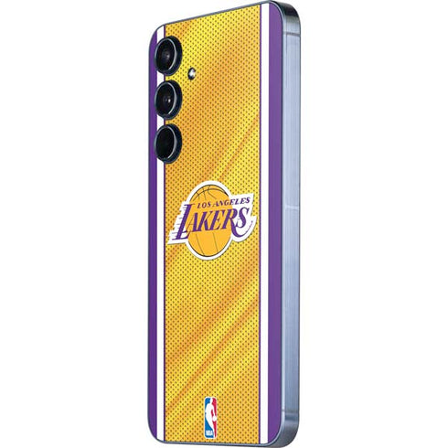 NBA Los Angeles Lakers Home Jersey Galaxy A35 5G Skin